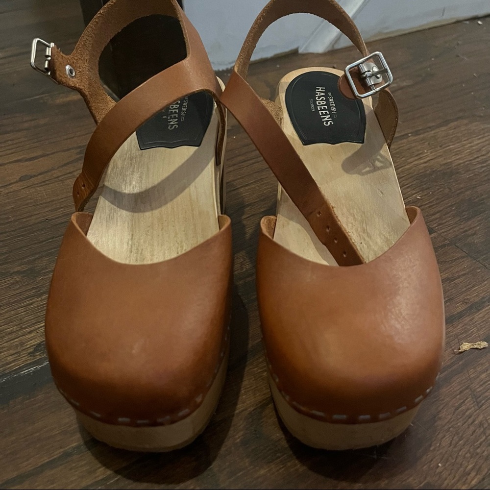 Swedish Hasbeens Krillan size 37 (size 6.5/7) - Picture 3 of 5
